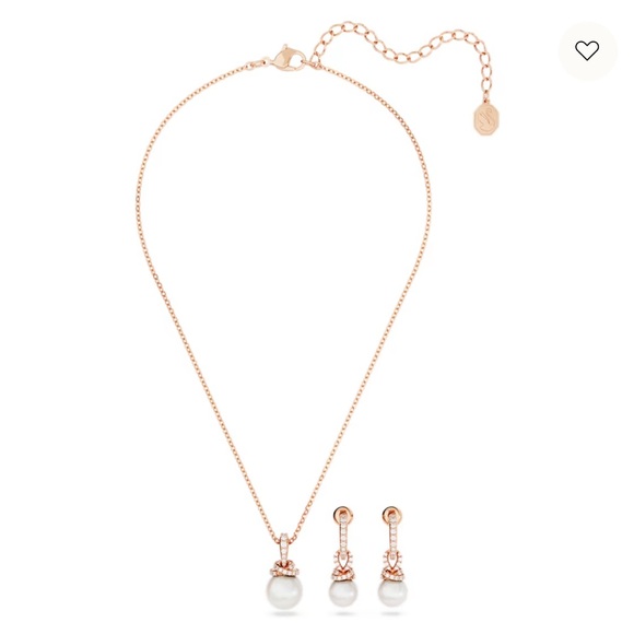 BRAND NEW Swarovski Necklace and Earrings Set - Picture 2 of 4